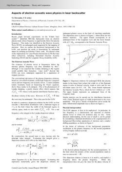 t - Central Laser Facility