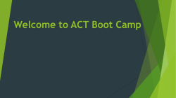 ACT Reading Test Questions Ask Students To&hellip;