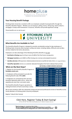HomePlus - Fitchburg State University