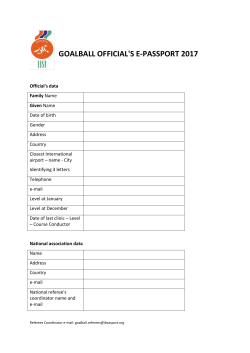 doc - 2017 Goalball Referee E-Pass