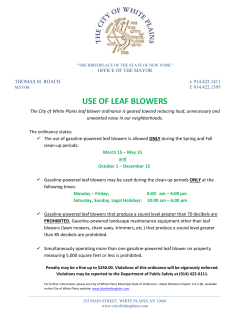 Additional Info... - City of White Plains