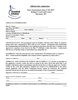 39th Trusted Choice&reg; Big I Junior Classic