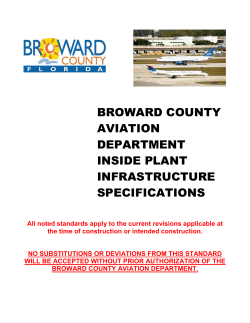Inside Plant Infrastructure Specifications .