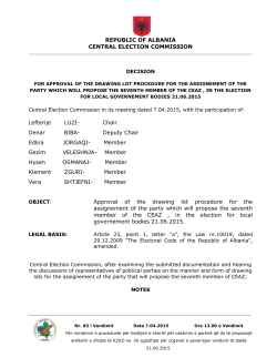 Nr - Cec.org.al
