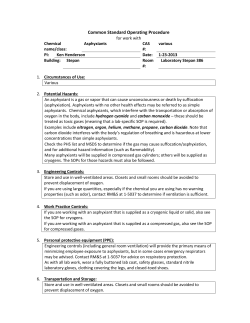 Asphyxiants