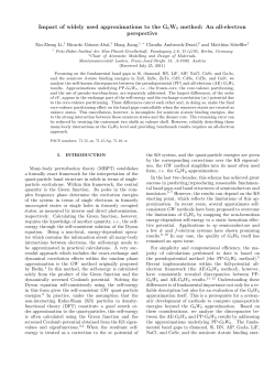 Impact of widely used approximations to the G0W0 method: An all