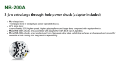 NB-200A - Best Chuck, Inc.
