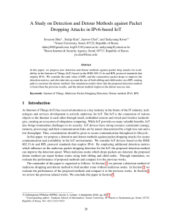 A Study on Detection and Detour Methods against Packet Dropping