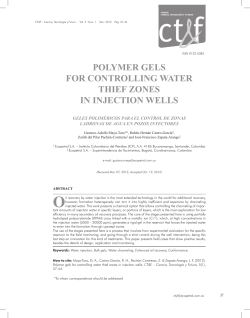polymer gels for controlling water thief zones in