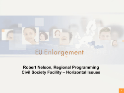 (&euro;8 Million) Planned Regional activities
