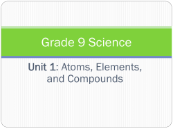 Grade 9 Science - novacentral.ca