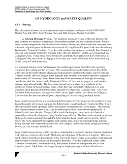 4.5 HYDROLOGY and WATER QUALITY