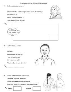 Emily chooses two numbers