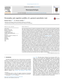 Personality and cognitive profiles of a general