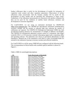 MSR - CanEx-SM10