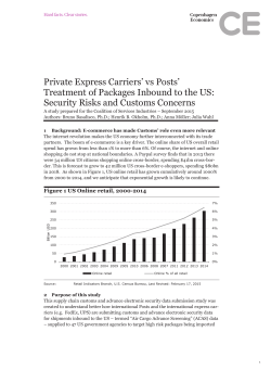 Private Express Carriers` vs Posts` Treatment of Packages Inbound