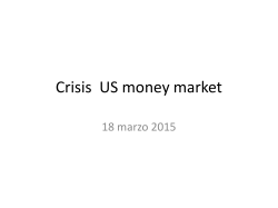Crisis money market