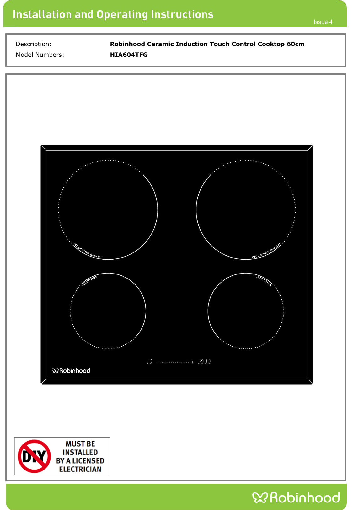 robinhood ceramic cooktop