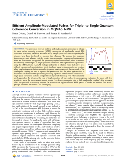 Efficient Amplitude-Modulated Pulses for Triple- to Single