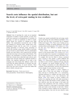 Search costs influence the spatial distribution, but not the level, of
