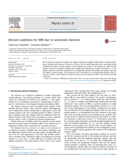 Revised conditions for MRI due to isorotation theorem