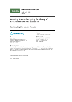 Learning from and Adapting the Theory of