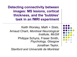 Detecting Connectivity between Images: the `Bubbles` Task in an