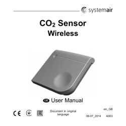 CO2 Sensor - Systemair