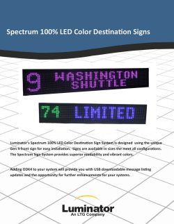 spectrum full color destination