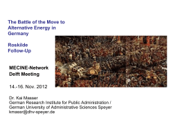Behavioral change in traffic management