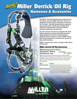 Derrick Oil Rig Harness Brochure