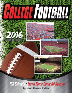 128 Schools&bull; Every Home Game All Season