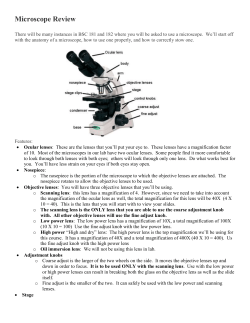 Microscope Review