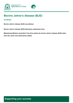 Grass Tetany in Beef Cattle - Department of Agriculture and Food
