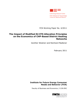 The Impact of Modified EU ETS Allocation Principles on the