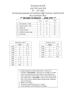 Emporia MAYB July 2nd and 3rd 9th &ndash; 10th Girls All Games played