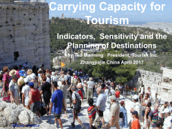 How Many Tourists does it take to Change an