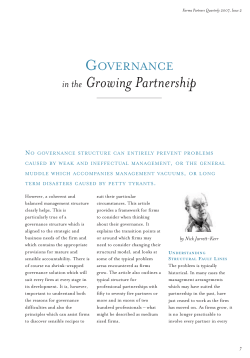 in the Growing Partnership