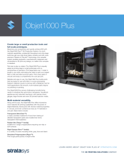 Objet1000 Plus - 3dprinting.co.uk