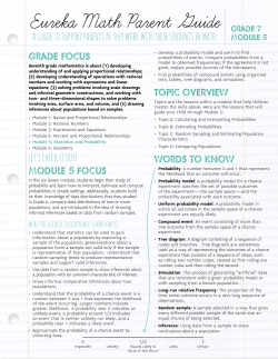 Eureka Math Parent Guide