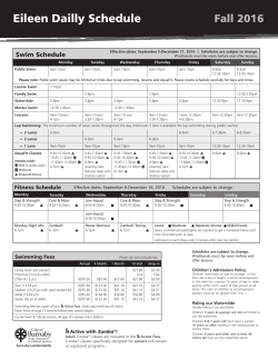 Eileen Dailly Schedule