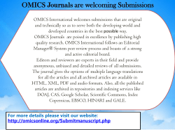 PPT Version - OMICS International