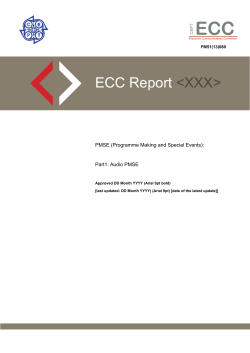 New ECC Report Style