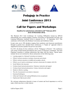 Assess and Assist - Learning Difficulties Australia