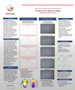 Poster Title - Northern New Mexico College