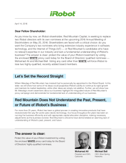 Let`s Set the Record Straight Red Mountain Does Not Understand