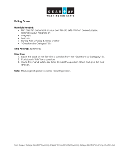 Fishing Game - Ready. Set. Grad.