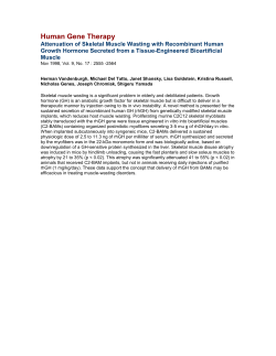 Human Gene Therapy - Brown for Global Health