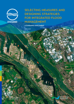 selecting measures and designing strategies for integrated flood