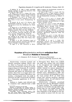 Parasitism of Rotylenchulus reniformis onSoybean Root Rhizobium